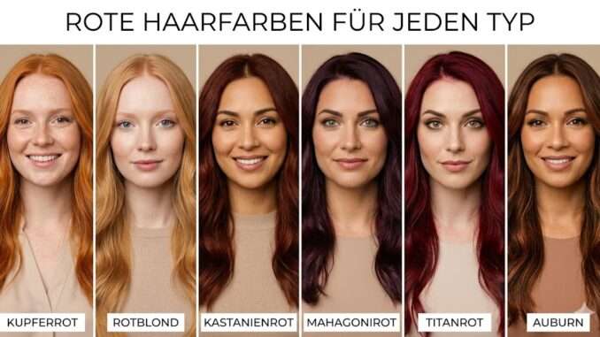 6 Typen von Rothaarigen