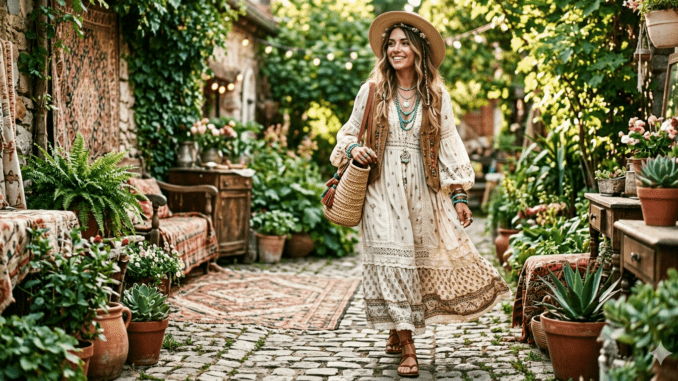 So kreieren Sie den trendigen Boho Chic