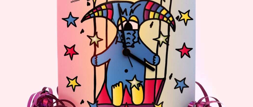 KROGGL Wanduhr Limited Edition