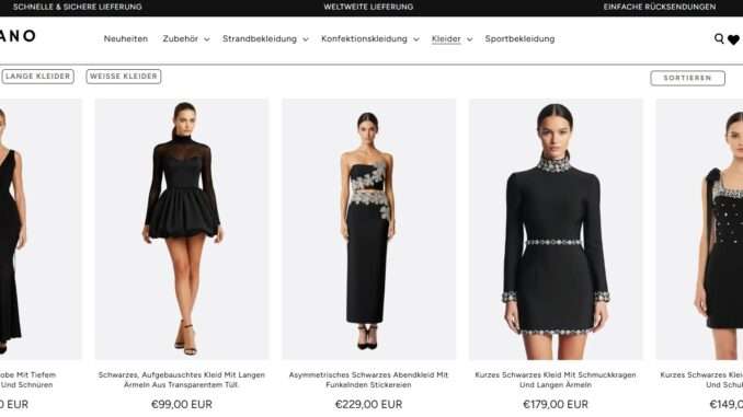 Elegante Abendkleider aus Italien – Misciano