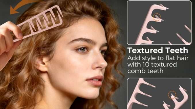 Der Texturkamm: das Styling-Tool, über das gerade alle sprechen