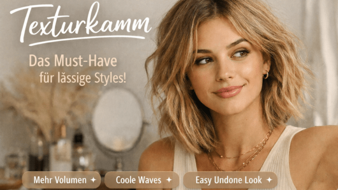 Der Texturkamm: das Styling-Tool, über das gerade alle sprechen