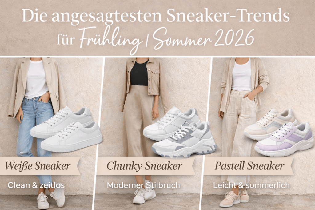 Die angesagtesten Sneaker-Trends für Frühling/Sommer 2026 – so kombinierst du sie