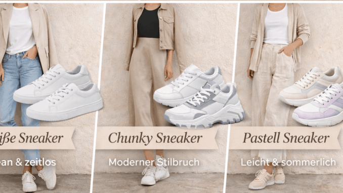 Die angesagtesten Sneaker-Trends für Frühling/Sommer 2026 – so kombinierst du sie