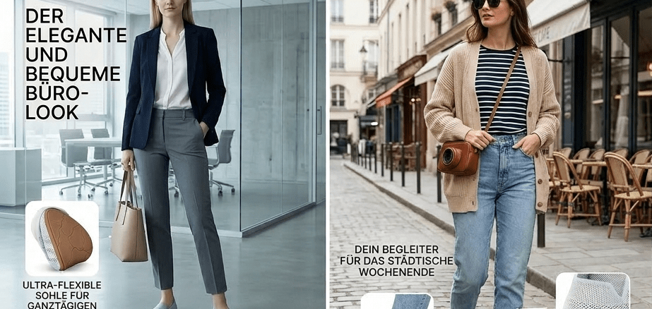 Super bequeme Slip On Ballerinas