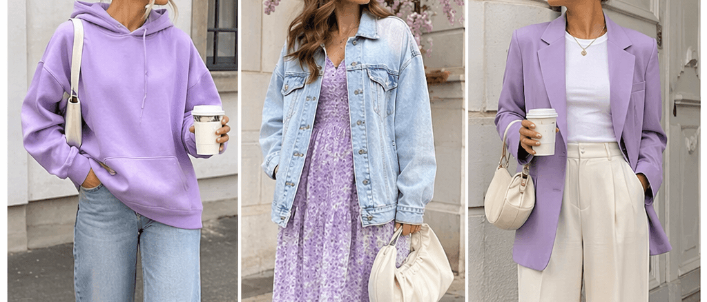 Outfits mit Flieder: 5 lässige Looks für den Alltag