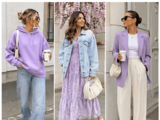 Outfits mit Flieder: 5 lässige Looks für den Alltag