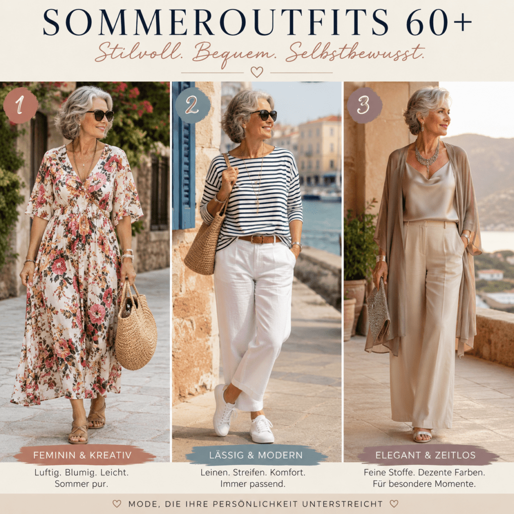 Mode für 60+: Neue Outfitideen