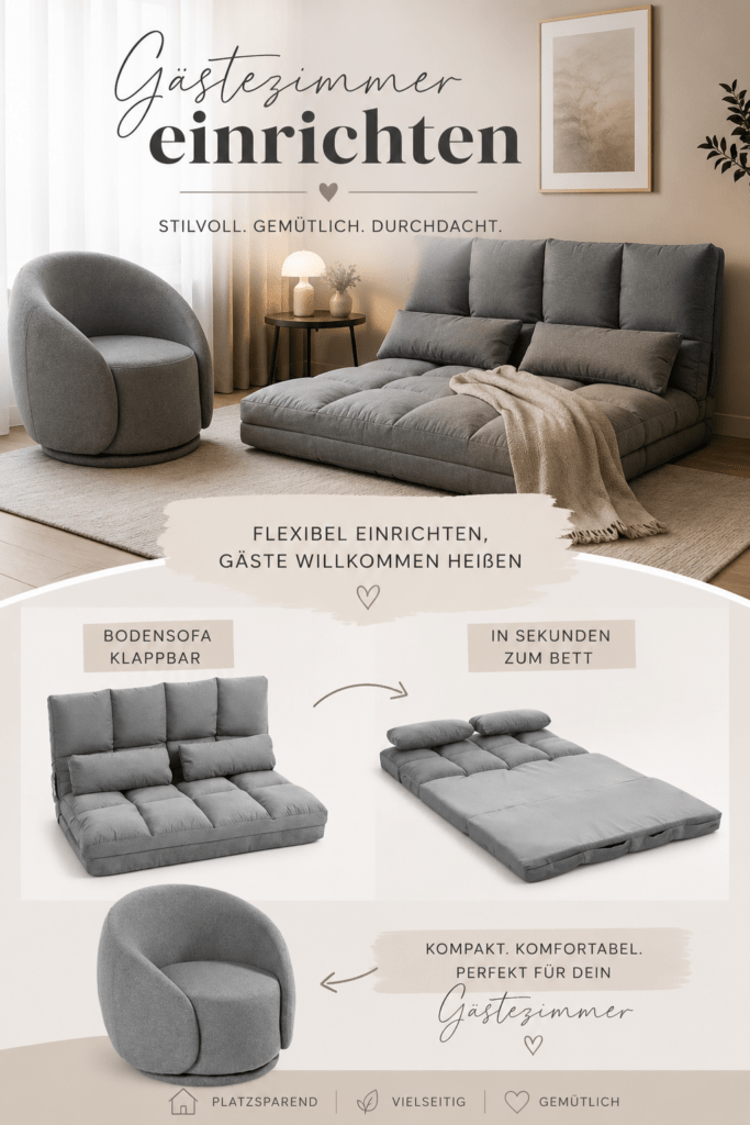 Gästezimmer modern einrichten: stilvoll, gemütlich und flexibel wohnen