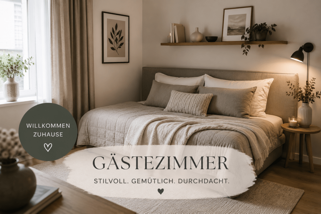 Gästezimmer modern einrichten: stilvoll, gemütlich und flexibel wohnen