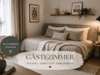 Gästezimmer modern einrichten: stilvoll, gemütlich und flexibel wohnen