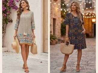 Sommer-Must-have: 3 Wege, kurze Boho-Kleider stilsicher zu kombinieren