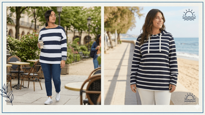 Querstreifen für die Plus Size Figur? Na klar!