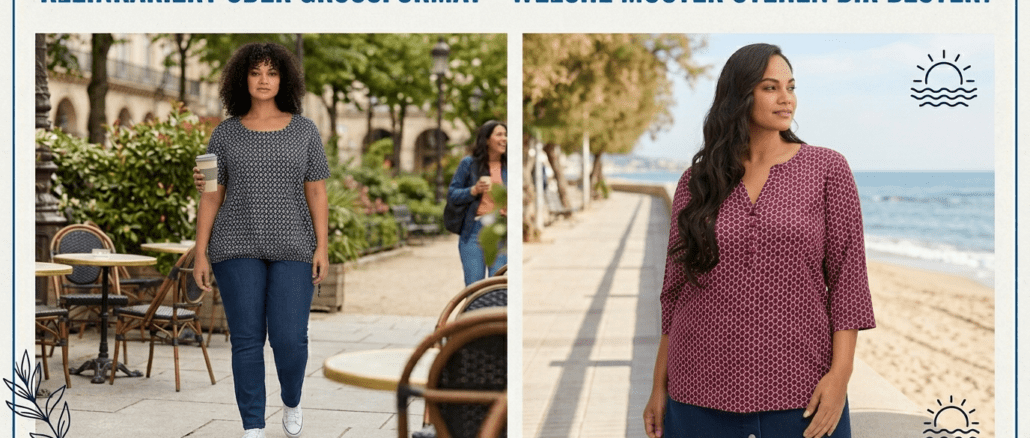 Kleinkariert oder Großformat? Welche Muster für die Plus Size Figur