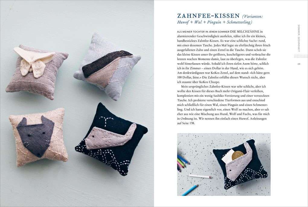 Rezension „Sewing Happiness. Ein Jahr voller Nähprojekte..“ von Sanae Ishida