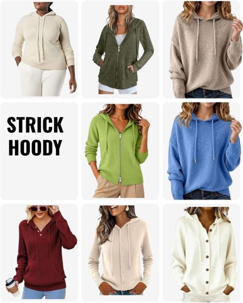 Strickhoodie selber stricken: Anleitung für einen Raglanhoodie