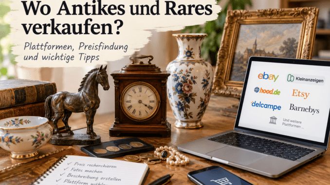 Worauf achten beim Verkauf von Antikem, Wertvollem und Rarem?