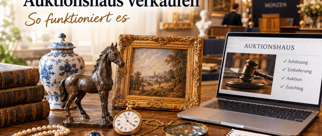 Antiquitäten im Auktionshaus verkaufen: So funktioniert es