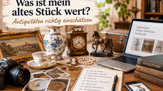Was ist mein altes Stück wert? Antiquitäten richtig einschätzen